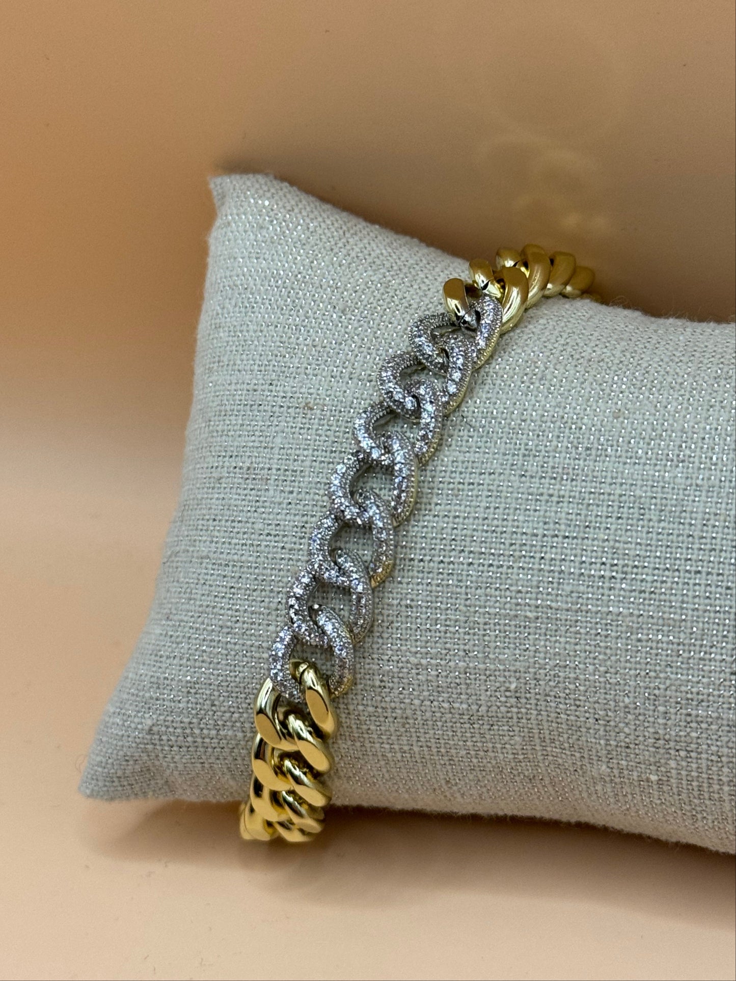 Diamond Chain Bracelet