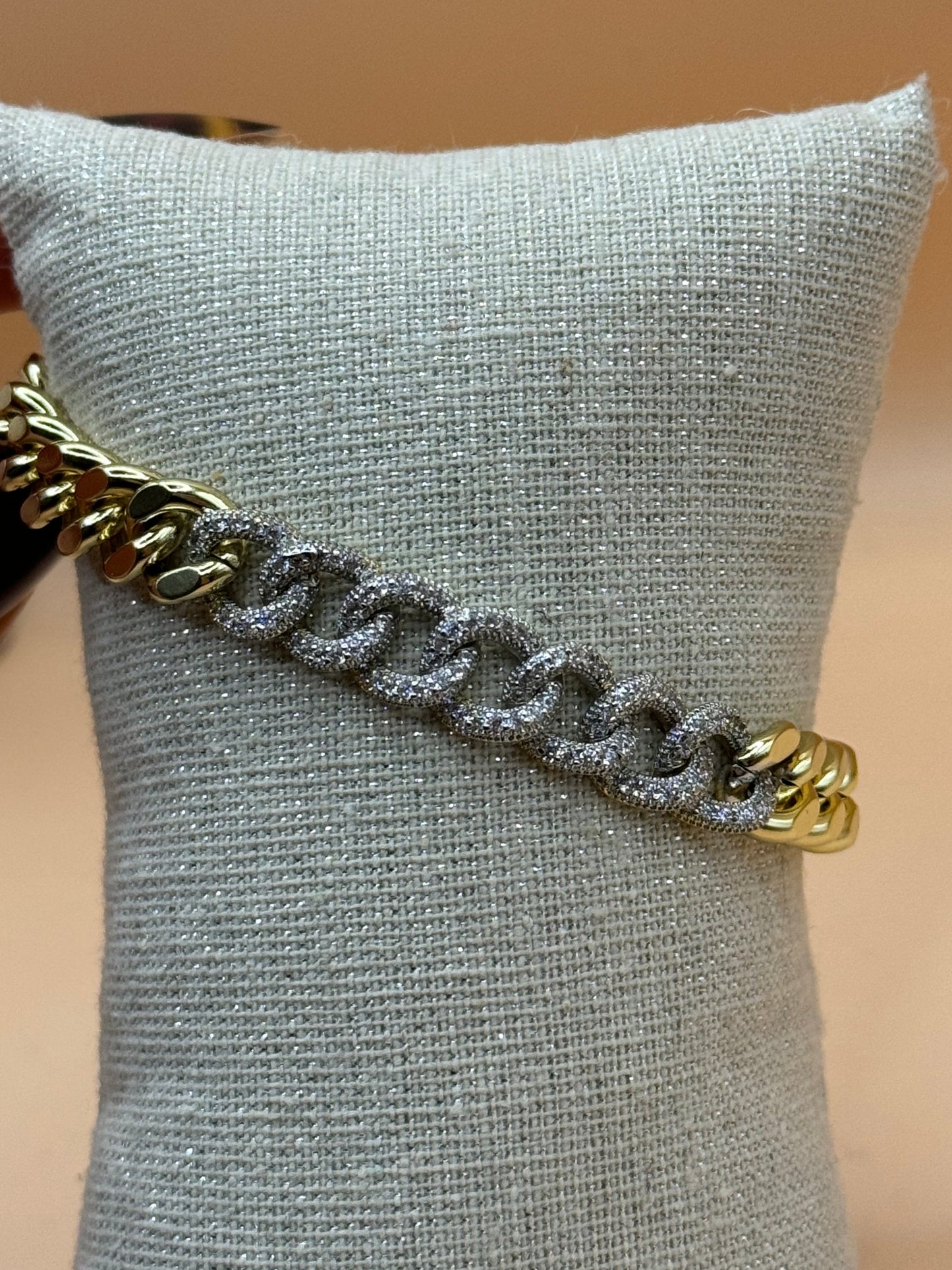 Diamond Chain Bracelet